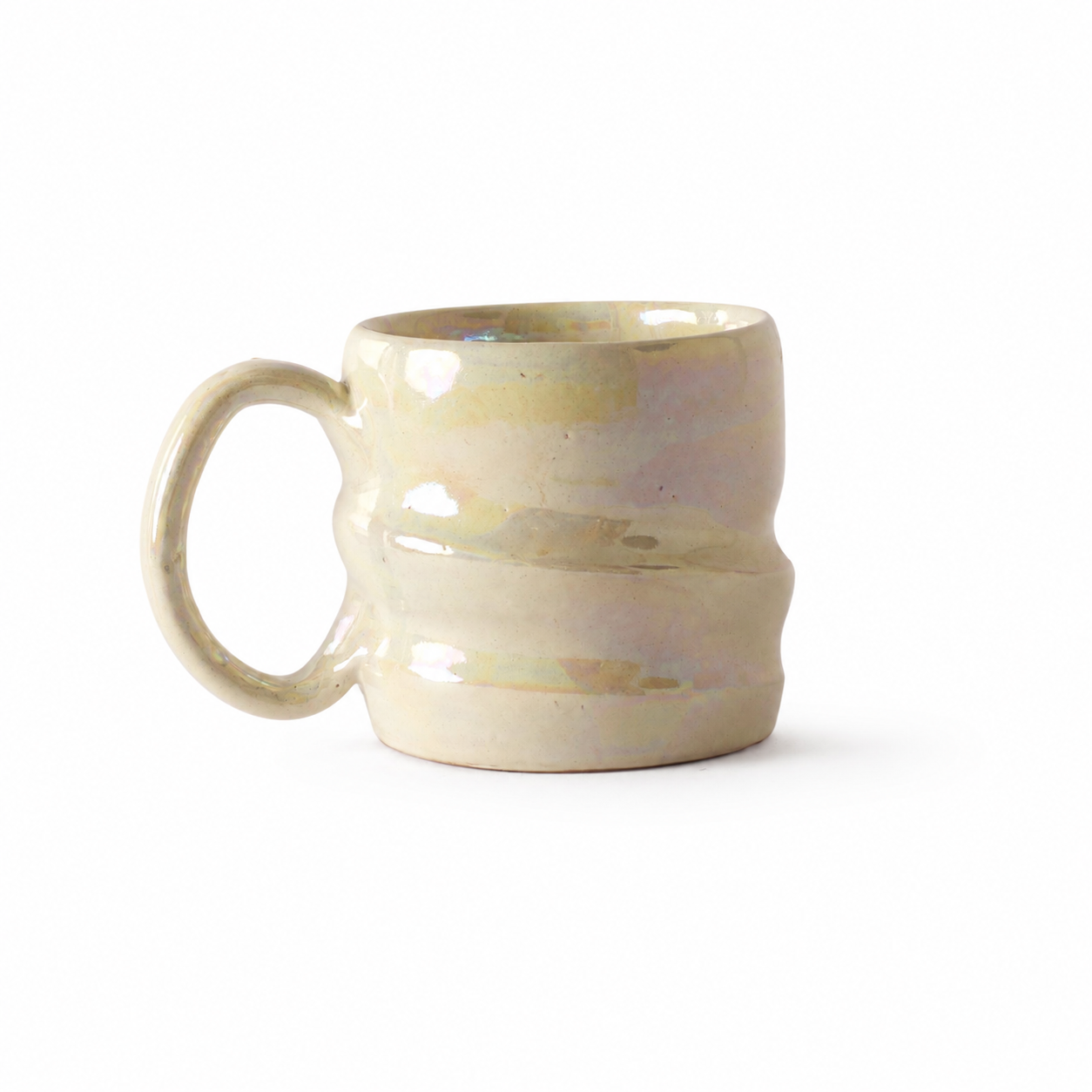 Opal Beige Pearl Mug