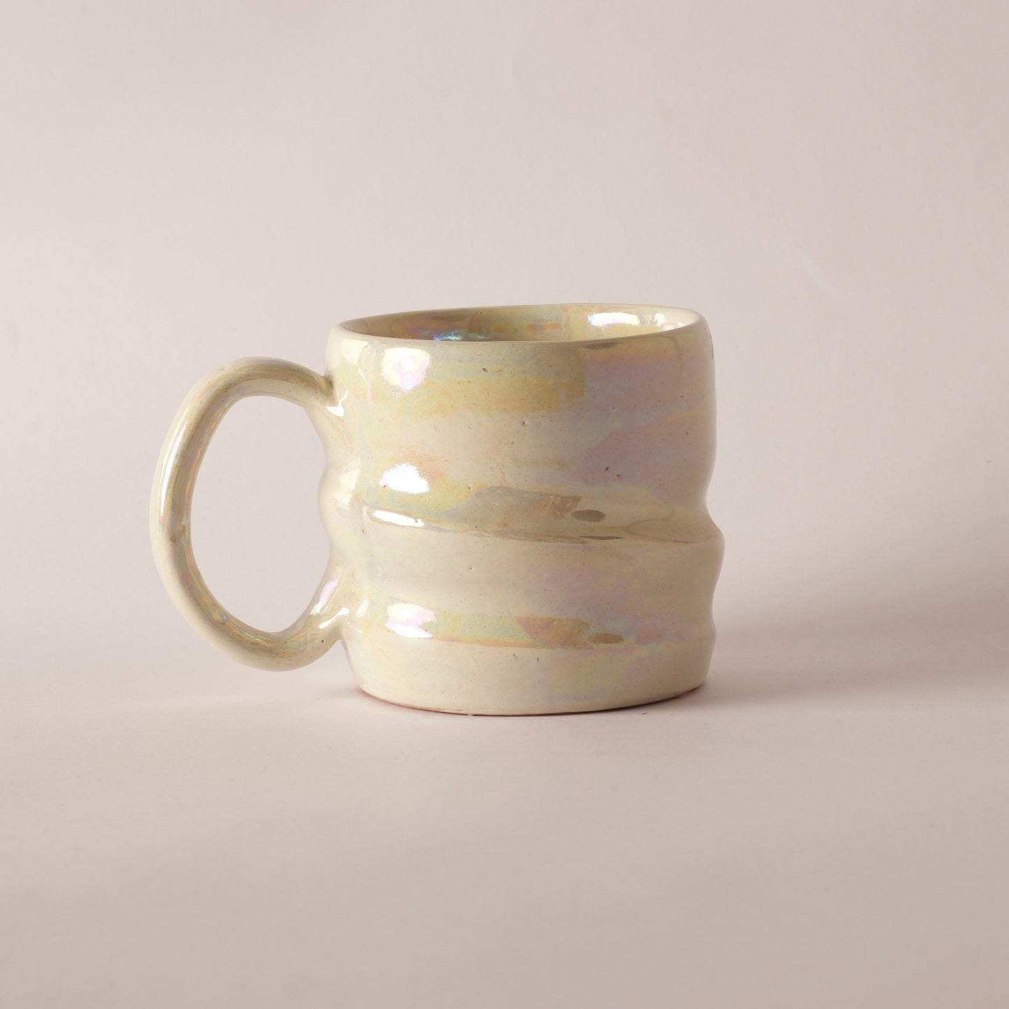 Opal Beige Pearl Mug