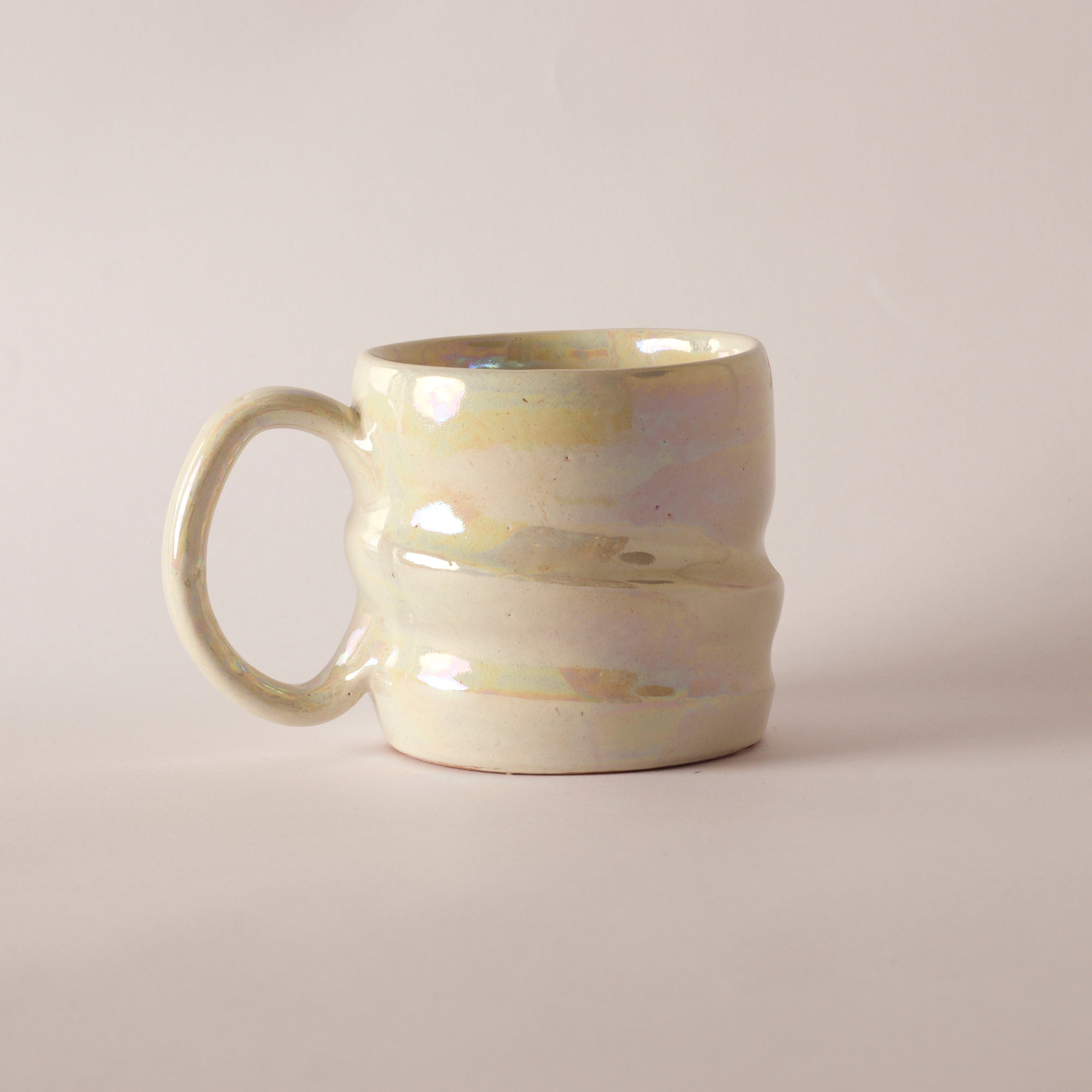 Opal Beige Pearl Mug