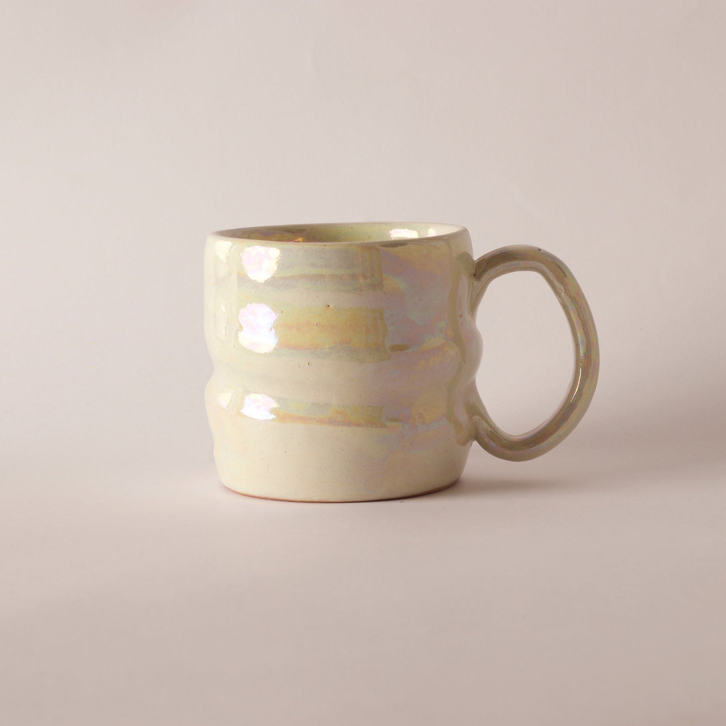Opal Beige Pearl Mug