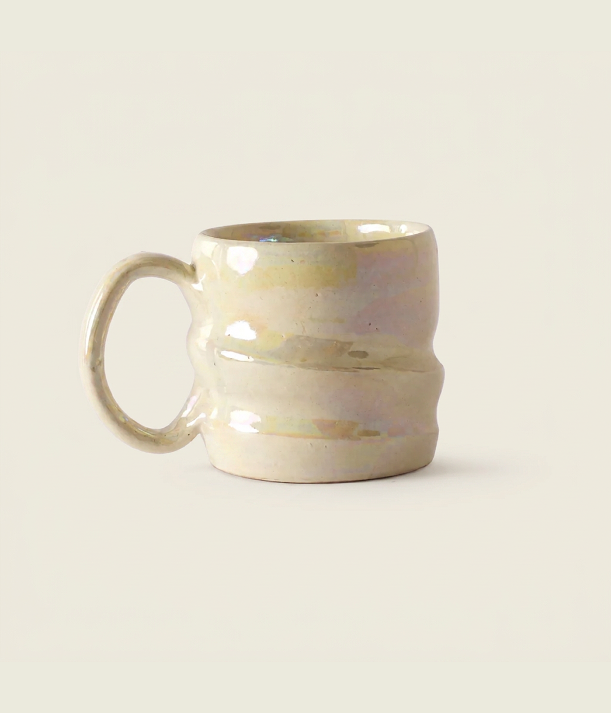 Opal Beige Pearl Mug