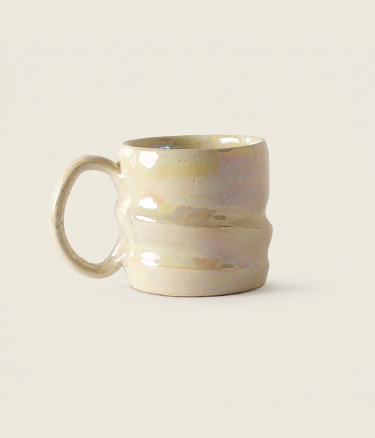 Opal Beige Pearl Mug