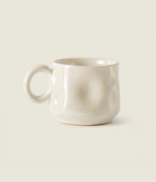 Opaline Pearl Mug